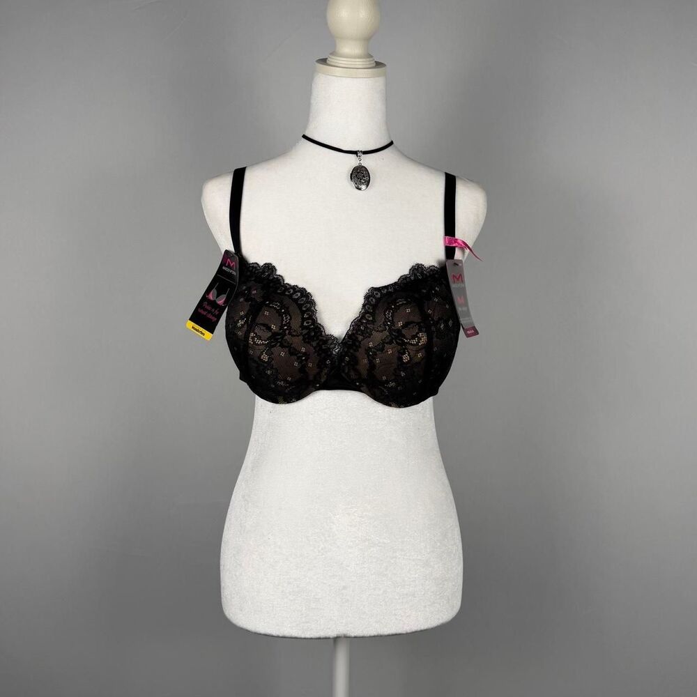 Maidenform Women's Black Bra